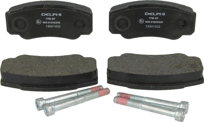 Delphi LP1790 - Гальмівні колодки, дискові гальма autozip.com.ua
