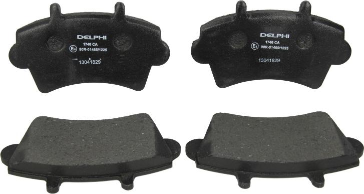 Delphi LP1746 - Гальмівні колодки, дискові гальма autozip.com.ua