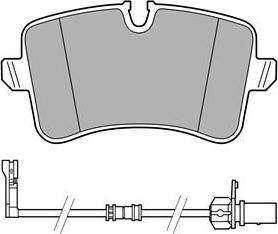 Delphi LP3625 - Гальмівні колодки, дискові гальма autozip.com.ua