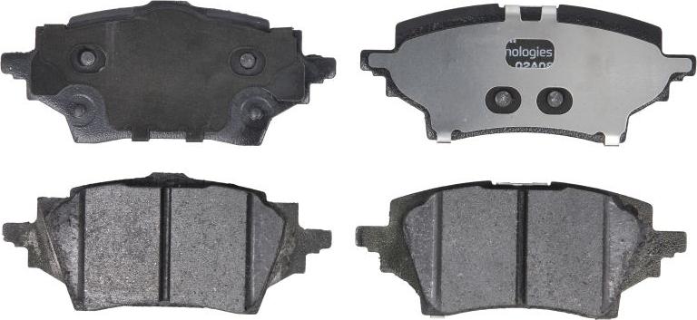 Delphi LP3876 - Гальмівні колодки, дискові гальма autozip.com.ua