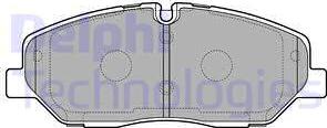 Delphi LP3294 - Гальмівні колодки, дискові гальма autozip.com.ua