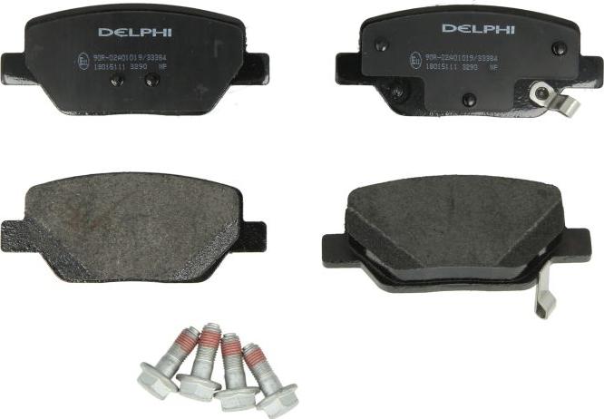 Delphi LP3290 - Гальмівні колодки, дискові гальма autozip.com.ua