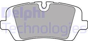 Delphi LP2508 - Гальмівні колодки, дискові гальма autozip.com.ua