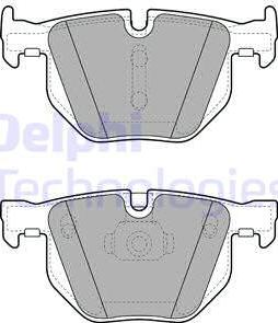 Delphi LP2068 - Гальмівні колодки, дискові гальма autozip.com.ua