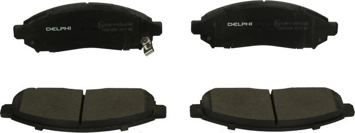 Delphi LP2011 - Гальмівні колодки, дискові гальма autozip.com.ua