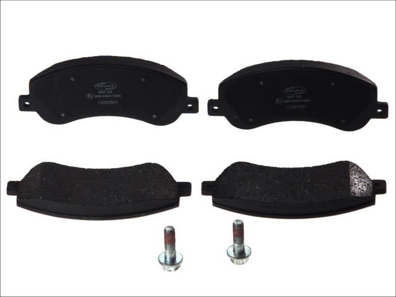 Delphi LP2257 - Гальмівні колодки, дискові гальма autozip.com.ua