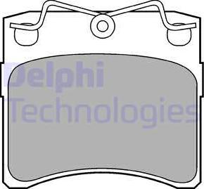 Delphi LP785 - Гальмівні колодки, дискові гальма autozip.com.ua
