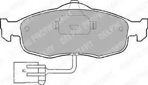 Alpha Brakes HKP-FR-030 - Гальмівні колодки, дискові гальма autozip.com.ua