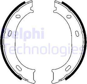 Delphi LS1905 - Комплект гальм, ручник, парковка autozip.com.ua