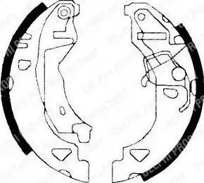 Alpha Brakes HST-FT-010 - Комплект гальм, барабанний механізм autozip.com.ua