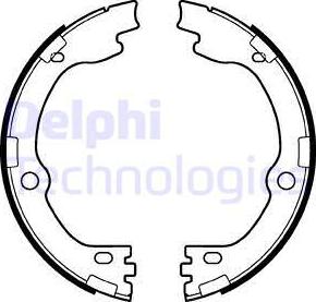 Delphi LS2119 - Комплект гальм, ручник, парковка autozip.com.ua