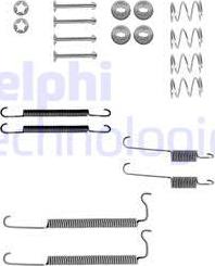 Delphi LY1046 - Комплектуючі, барабанний гальмівний механізм autozip.com.ua