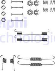 Delphi LY1117 - Комплектуючі, барабанний гальмівний механізм autozip.com.ua