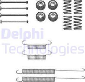Delphi LY1392 - Комплектуючі, барабанний гальмівний механізм autozip.com.ua