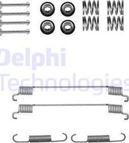 Delphi LY1365 - Комплектуючі, барабанний гальмівний механізм autozip.com.ua