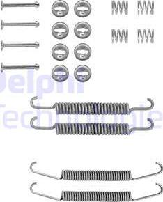 Delphi LY1248 - Комплектуючі, барабанний гальмівний механізм autozip.com.ua