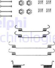 Delphi LY1212 - Комплектуючі, барабанний гальмівний механізм autozip.com.ua