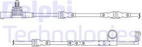 Delphi LZ0197 - Сигналізатор, знос гальмівних колодок autozip.com.ua