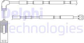 Delphi LZ0182 - Сигналізатор, знос гальмівних колодок autozip.com.ua