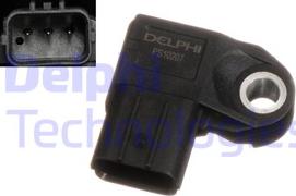 Delphi PS10207 - Датчик, тиск у впускний трубі autozip.com.ua