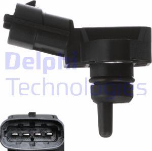 Delphi PS10221 - Датчик, тиск у впускний трубі autozip.com.ua