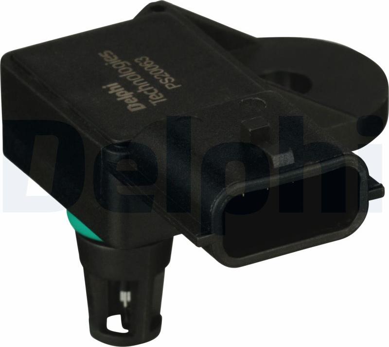 Delphi PS20063-12B1 - Датчик, тиск у впускний трубі autozip.com.ua