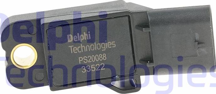 Delphi PS20088-12B1 - Датчик, тиск у впускний трубі autozip.com.ua