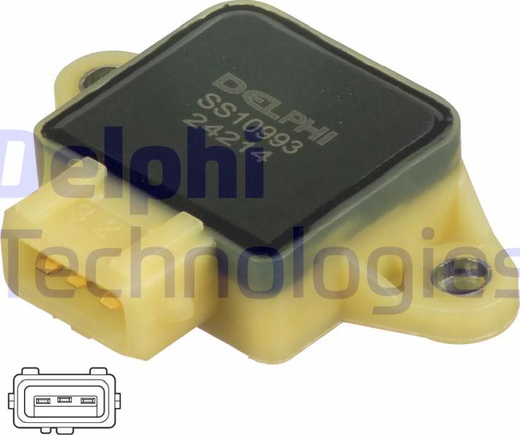 Delphi SS10993-12B1 - Датчик, положення дросельної заслінки autozip.com.ua