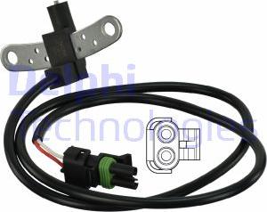 Delphi SS10756-12B1 - Датчик імпульсів, колінчастий вал autozip.com.ua