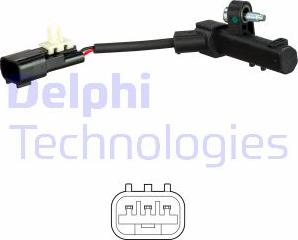 Delphi SS11479 - Датчик імпульсів, колінчастий вал autozip.com.ua