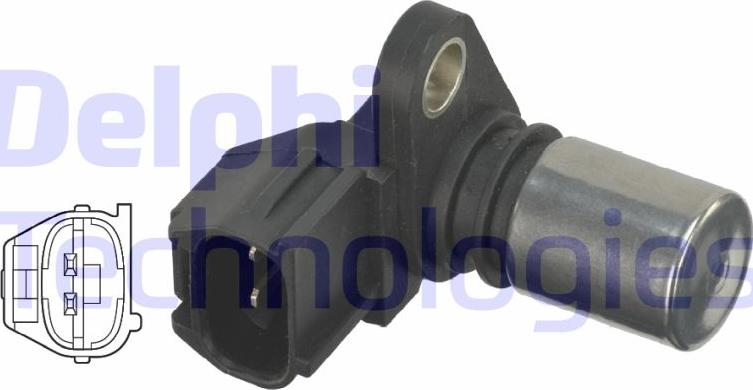 Delphi SS11017 - Датчик імпульсів, колінчастий вал autozip.com.ua