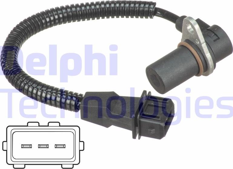 Delphi SS11153 - Датчик, положення розподільного валу autozip.com.ua