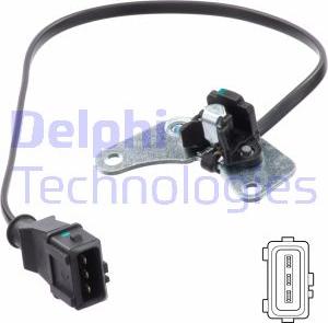 Delphi SS11203 - Датчик, положення розподільного валу autozip.com.ua
