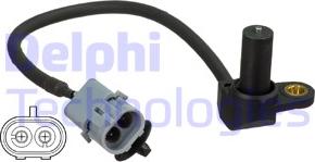 Delphi SS11236 - Датчик імпульсів, колінчастий вал autozip.com.ua