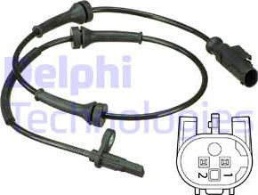 Delphi SS20540 - Датчик ABS, частота обертання колеса autozip.com.ua