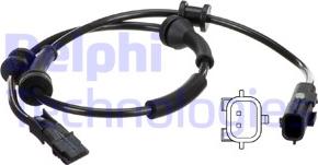 Delphi SS20604 - Датчик ABS, частота обертання колеса autozip.com.ua
