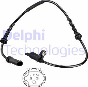 Delphi SS20768 - Датчик ABS, частота обертання колеса autozip.com.ua