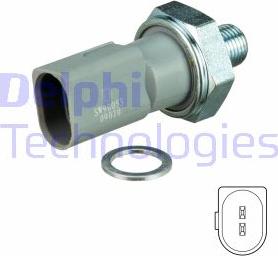 Delphi SW90053 - Датчик, тиск масла autozip.com.ua