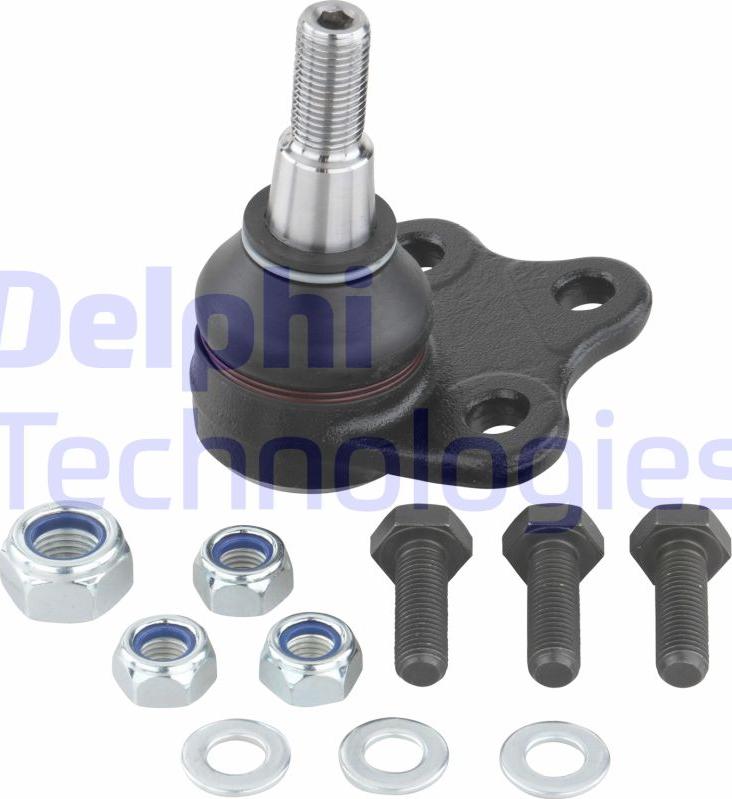 Delphi TC1907-11B1 - Шарова опора, несучий / направляючий шарнір autozip.com.ua
