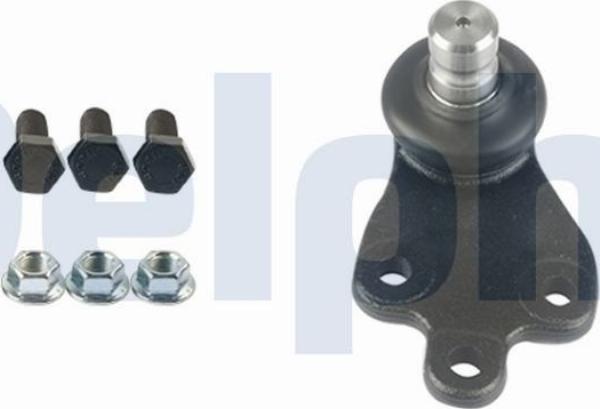 Delphi TC8633 - Шарова опора, несучий / направляючий шарнір autozip.com.ua