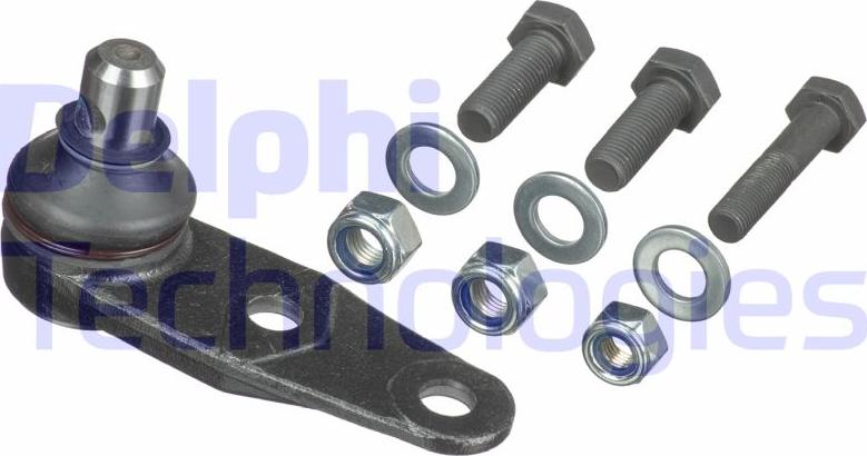 Delphi TC2435 - Шарова опора, несучий / направляючий шарнір autozip.com.ua