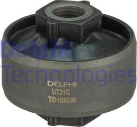 Delphi TD1685W - Сайлентблок, важеля підвіски колеса autozip.com.ua
