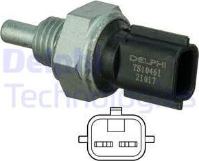 Delphi TS10461 - Датчик, температура охолоджуючої рідини autozip.com.ua