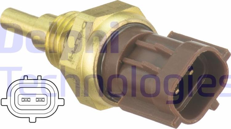 Delphi TS10509 - Датчик, температура охолоджуючої рідини autozip.com.ua