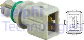 Delphi TS10504 - Датчик, температура впускається autozip.com.ua