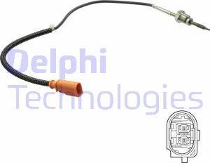 Delphi TS30175 - Датчик, температура вихлопних газів autozip.com.ua