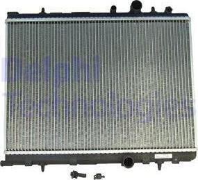 Delphi TSP0524067 - Радіатор, охолодження двигуна autozip.com.ua