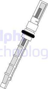 Delphi TSP0695190 - Розширювальний клапан, кондиціонер autozip.com.ua
