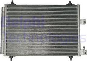 Delphi TSP0225499 - Конденсатор, кондиціонер autozip.com.ua