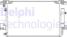 Delphi TSP0225648 - Конденсатор, кондиціонер autozip.com.ua